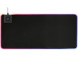 Deltaco Gaming GAM-092, Nero, Unicolore, Neoprene, Usb, Multicolore, Tappetino Per Mouse Da Gioco