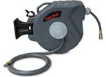 Tubo Per Aria Compressa Wolketon 20M 1/4" Avvolgitubo Connessione Automatica Avvolgitubo Avvolgitubo Portagomma Da Parete¡"