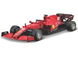Bburago 36829 Ferrari SF21 "#55 C. Modellino Di Formula 1 2021 In Scala 1:43"