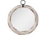 Specchio Clayre & Eef Ø 41 Cm Metallo Grigio Marrone