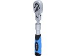 Brilliant Tools Cricchetto Reversibile Telescopico Da 1/4" Con Testa Flessibile (175 - 225 Mm) - BT020997"