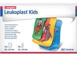 Strisce Per Bambini Leukoplast 38X63Mm/19X56Mm Ciascuna 50 Pz 100 Pz