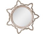 Specchio Clayre & Eef 86X84 Cm Legno Beige