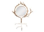 Specchio Clayre & Eef 51X37X65 Cm Beige Ferro Color Oro