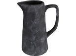 Clayre & Eef Brocca Decorativa 20X13X25 Cm Ceramica Grigia
