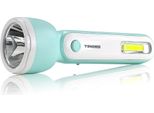 Tiross Latarka łAdowalna 3W Led+1W Cob