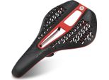 Rockbros Sella Per Bicicletta Selle Per Bici Da Corsa Sella Sportiva Per Bici Da Strada Mtb Trekking, Nero Rosso