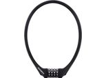Serratura A Combinazione Per Bicicletta Rockbros, Con Codice A 4 Cifre, Serratura A Cavo Da 100 Cm/9,5 Mm, Nero