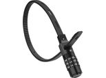 Lucchetto Per Bicicletta Rockbros, Cinghia Di Sicurezza Multifunzionale, Lucchetto A Combinazione Con Codice A 3 Cifre