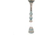 Candeliere Clayre & Eef 59 Cm In Legno Verde