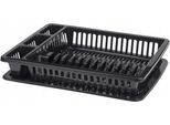 Scolapiatti In Plastica Kadax "Jelsi"", Scolapiatti, Scolapiatti, Antracite, 46 Cm"