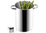 Orion Pentola Per Asparagi Pentola Per Pasta Pentola Per Prosciutto Alta 3,2L