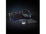Kit Combinato Da Gioco | 5 In 1 | Tastiera, Cuffie, Mouse E Tappetino Per Il Mouse | Nero | Qwerty | Layout Nd