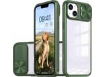 Custodia Iphone 13 - Plastica - Custodia Rigida/Cover Imoshion - Verde Scuro