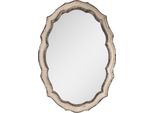 Specchio Clayre & Eef 52X3X75 Cm Beige Legno Marrone