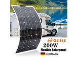 200W Pannello Solare Flessibile Pannello Solare Monocristallino Camper Camping Caravan