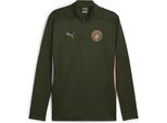 Puma Manchester City Fc 24/25 Training Zip Pullover Verde L Uomo,Donna Verde L