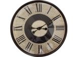 Orologio Da Parete Clayre & Eef Ø 50X6 Cm Marrone Beige Plastica