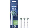 Oral-B Pro Cross Action 3 Pezzi Bianco