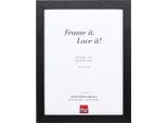 Effetto Cornice In Legno Per Foto Profilo 52 Nero 18X24 Cm Vetro Antiriflesso