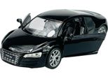 Welly 2009 Audi R8 Coupé V10 Nero 1:34-1:39 Modello In Metallo Pressofuso Nuovo In Scatola 43633