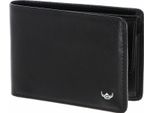 Golden Head Portafoglio Colorado Rfid Protect Petite Billfold Coin Wallet Black Nero