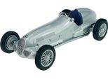 Welly 1937 Mercedes-Benz W125 Silver 1:24 Metallo Modello Di Auto Pressofuso Nuovo In Scatola
