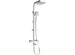 Mexen CQ33 Set Da Bagno-Doccia Con Soffione E Rubinetto Termostatico, Cromo - 779103395-00