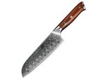 Coltello Da Chef, 67 Strati Di Acciaio Damasco, Manico In Palissandro