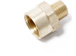 Adattatore Per Aerografo Riduttore 9,51 Mm (1/8") Ag 12,91 Mm (1/4"") Tubo Dell'aria Ig"