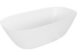 Mexen Como Vasca Da Bagno Autoportante In Conglomerato 150 X 82 Cm, Bianco Opaco - 57311508200
