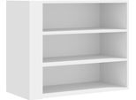Vidaxl Scaffale A Muro Bianco 75X35X60 Cm Materiale A Base Di Legno