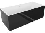 Mexen Vigo Vasca Da Bagno Freestanding 178,5 X 80 Cm, Bianca/Nera, Troppo Pieno Bianco - 51251788075-20