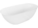 Mexen Siena Vasca Da Bagno Autoportante In Conglomerato 170 X 80 Cm, Bianco Lucido - 57291708010