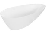 Mexen Milano Vasca Da Bagno Freestanding In Conglomerato 170 X 86 Cm, Bianco Opaco - 57301708500
