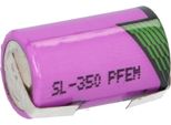 Batteria Tadiran Al Litio 3,6V Sl 350/T 1/2AA - Cella, Con Linguette Di Saldatura A U