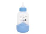 100Ml Pet Nursing Bottle Universal Paw Pattern Silicone Pet Milk Feeding Bottle Kit Per Cuccioli Gatto (Blu)