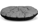 Cuscino Da Giardino 110 Cm Per Sedia Sospesa Nido Di Cicogna Impermeabile Grigio