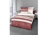 Kaeppel Mako Raso Righe Aquarello Ruby 155X220 Cm + 80X80 Cm