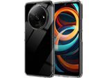 Xiaomi Redmi A3 Cover - Plastica - Custodia Morbida Accezz/Copertina Posteriore - Trasparente