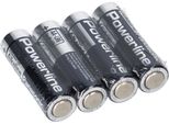 1,5V Panasonic Aa Powerline Mignon Batterie LR6 4Er Folie