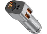 Caricabatterie Da Auto Alzapower P530 USB-A+ USB-C Power Delivery 20W šEdá