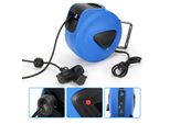Avvolgicavo Automatico Clanmacy Avvolgicavo Automatico, 20 M, Ruotabile Di 180° Staffa A Parete Cavo Elettrico Per Montaggio A Parete Con 3 Prese