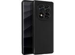Avizar, Cover In Silicone Soft Touch Xiaomi Redmi Note 14 Pro, Retro Opaco, Nero