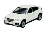 Welly Bmw X6 E71 / E72 Bianco 1:34-1:39 Modello In Metallo Pressofuso Nuovo In Scatola 43617