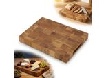 Tagliere, End Grain, Storz, Legno Di Quercia, Oliato, 40X30X4 Cm, Massiccio