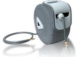 Jayseuw Avvolgitubo Avvolgitubo Automatico Aria Compressa Automatico 30M Tubo Aria Compressa 1/4 Connessione Incl. Portagomma A Parete, Max. 18 Bar Pressione Di Esercizio