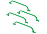 Tribecco Prese Per Arrampicata Per Parchi Giochi, Strutture Per Arrampicata, Letti Alti E Pareti Da Arrampicata Indoor (550 Mm Verde Lime, 4 Pezzi)