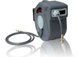Avvolgitubo Clanmacy Avvolgitubo Automatico Per Aria Compressa Automatico 20 M Tubo Per Aria Compressa Attacco 1/4 Incl. Portagomma A Parete, Pressione Di Esercizio Max. 18 Bar