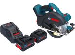 Bosch Gkm 18V-50 Sega Circolare Professionale A Batteria Per Metalli 18 V 136 Mm Brushless + 2X Batteria Procore 5,5 Ah + Caricabatterie